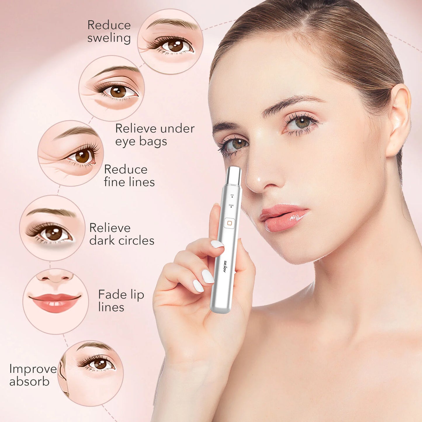 Eye Massager Promote Circulation Reduce Dark Circles