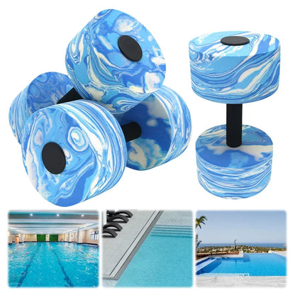 2Pcs Aquatic Exercise Dumbbells