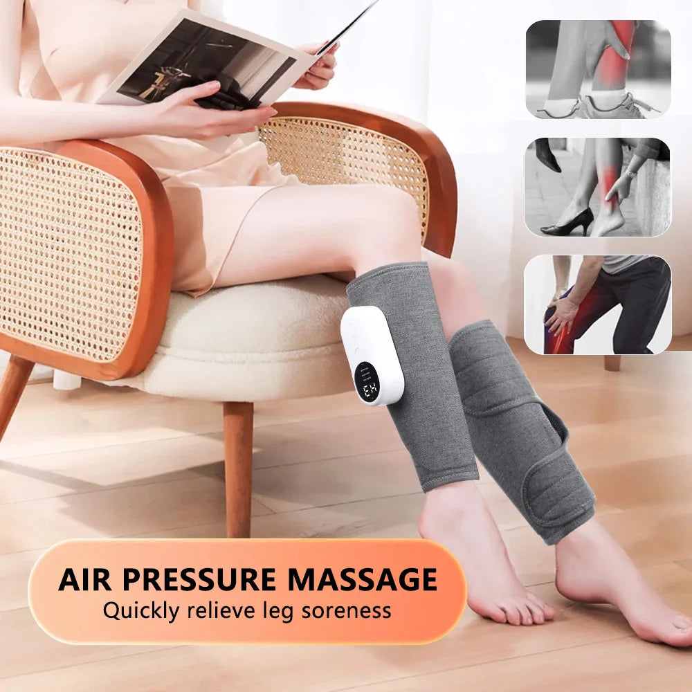 Smart Heating Leg Massage Machine Air Compression
