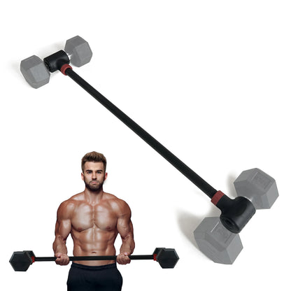 Adjustable Dumbbell Converter to Barbell Set and Kettlebell