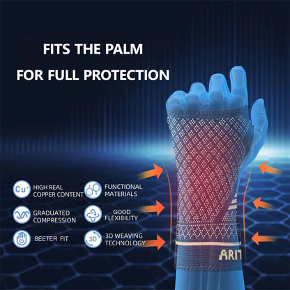 Palm Protection Gloves, Weight Lifting, Wrist Protection