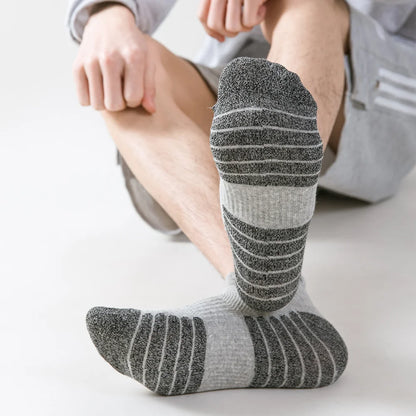 5 Pair Men's Anti Odor Moisture Wicking Socks