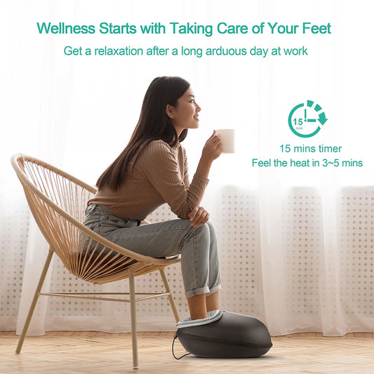 Shiatsu Foot Massager Muscle Relaxation Pain Relief