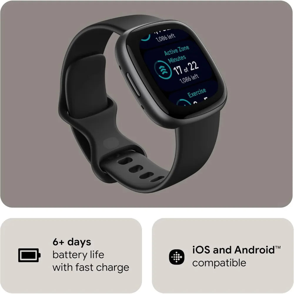 Smartwatch, GPS, 40+ Exercise Modes, Sleep Tracking, Heart Rate