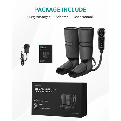 Air Compression Calf Wrap For Blood Circulation, Lymphatic Drainage