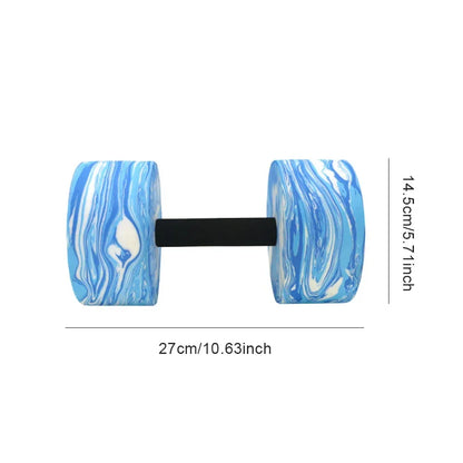 2Pcs Aquatic Exercise Dumbbells