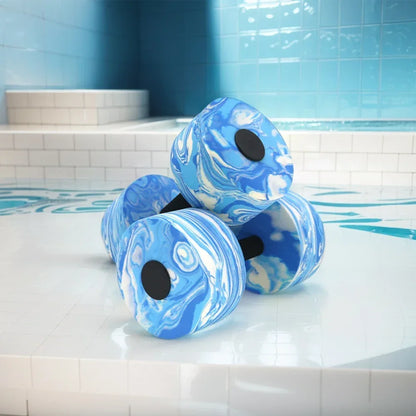 2Pcs Aquatic Exercise Dumbbells