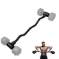 Adjustable Dumbbell Converter to Barbell Set and Kettlebell