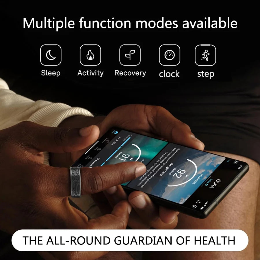 Smart Ring - Fitness Tracker, Sleep Monitor, 20+ Exercise Modes