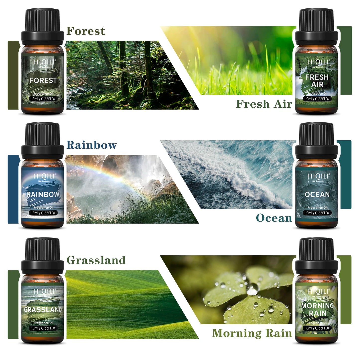 Fragrance Oils Set-For Aromatherapy,Diffuser,Humidifier