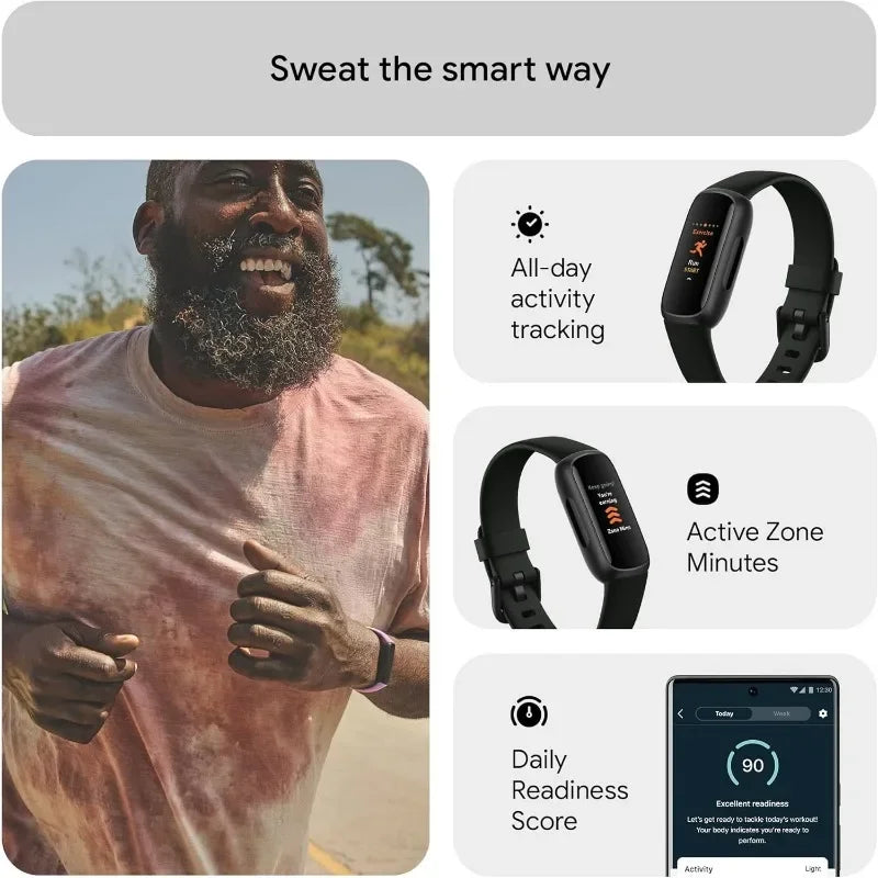 Health & Fitness Tracker Stress Management, Sleep Tracking
