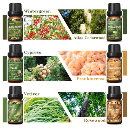 Fragrance Oils Set For Aromatherapy Diffuser Humidifier