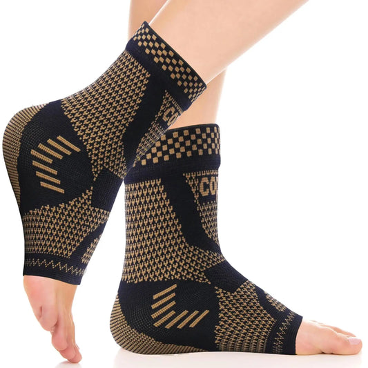 Compression Ankle Brace Socks -Sprains, Plantar Fasciitis Relief