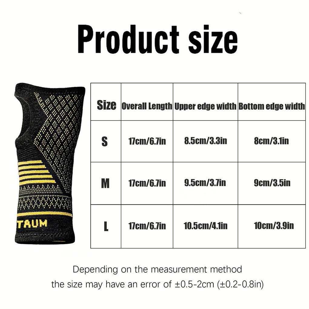 Palm Protection Gloves, Weight Lifting, Wrist Protection