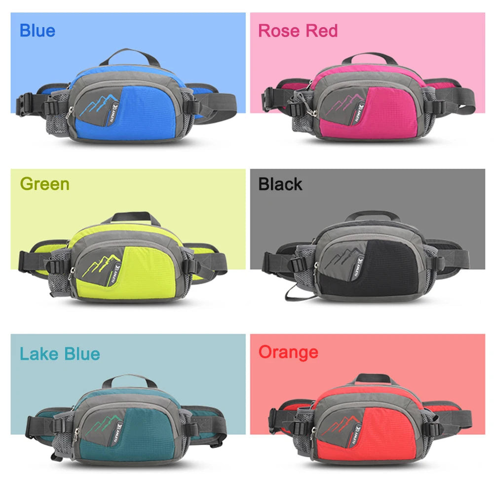 Waterproof Running Belt Bottle Holder Phone Pouch