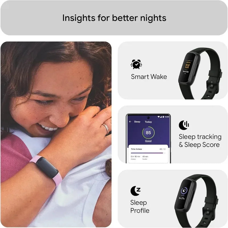 Health & Fitness Tracker Stress Management, Sleep Tracking