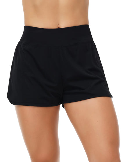 Women's Quick Drying Two-In-One Running Shorts