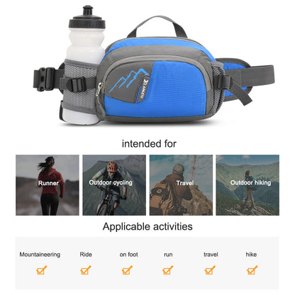 Waterproof Running Belt Bottle Holder Phone Pouch
