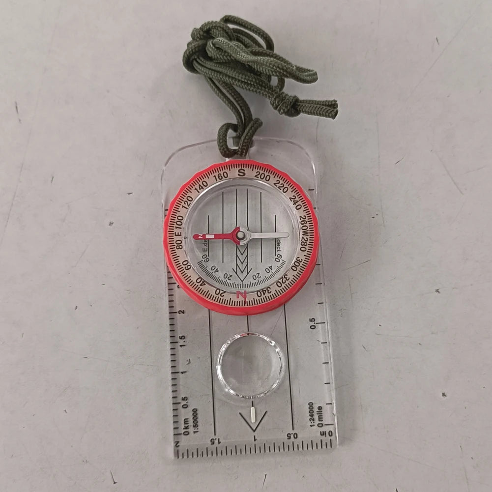 High Accuracy Waterproof Adventure Compass With Magnifier