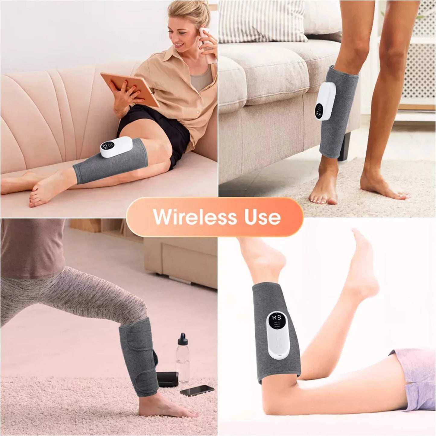 Smart Heating Leg Massage Machine Air Compression