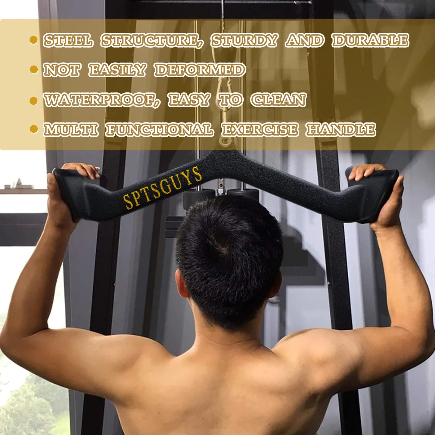 Home Gym Lat Pull Down Bar Attachments